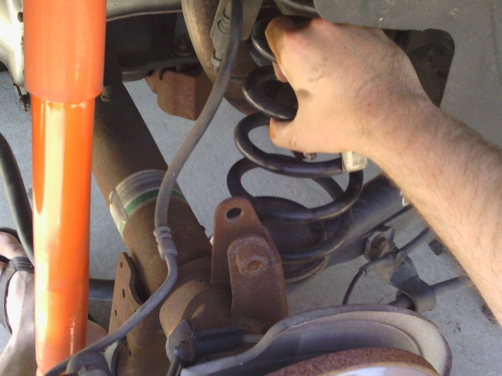 Installing coil springs howto Forums at Modded Mustangs