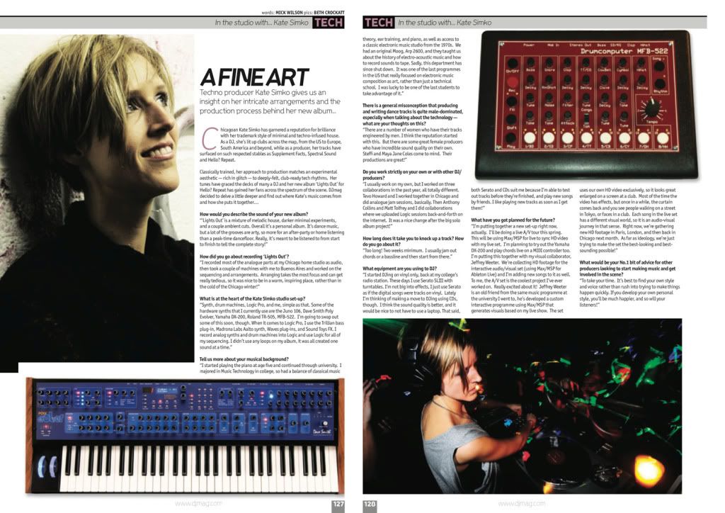 DJMag in the Studio With Kate Simko