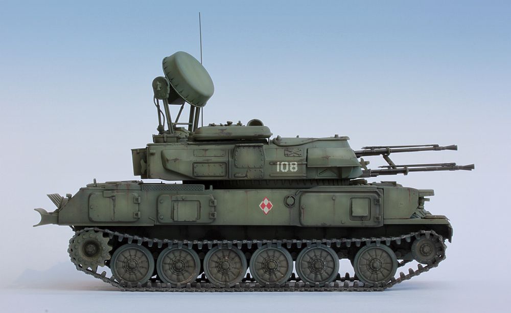 ZSU-23-4M Shilka Dragon 1/35 - Ready for Inspection - Armour