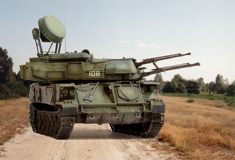 ZSU-23-4M Shilka Dragon 1/35 - Ready for Inspection - Armour