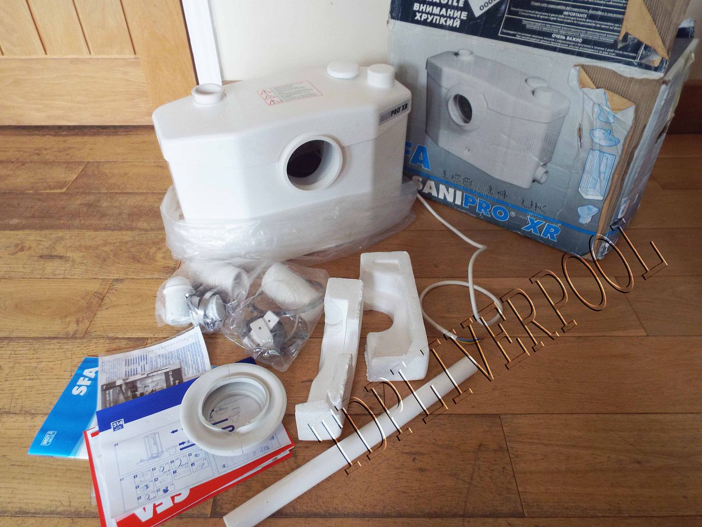 Saniflow SANIPRO XR Macerator RRP ?516 Save ??'s BNIB NEW 0003 | eBay