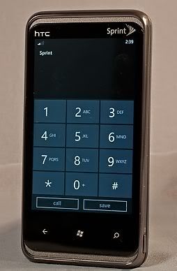 HTC Arrive Review - Dialer