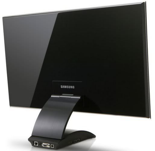 Samsung SyncMaster C27A750 - Rear View