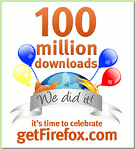Mozilla Firefox Crosses 100 Million Downloads; No Change In Browser Share