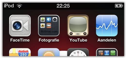 Apple iOS 4.3 - New FaceTime Icon