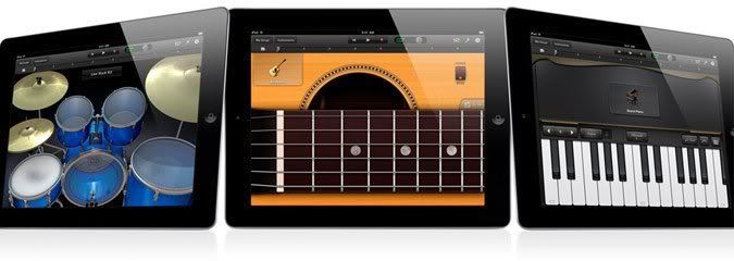 Apple iOS 4.3 - GarageBand