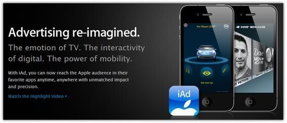 Apple iOS 4.3 - Full Screen IAds