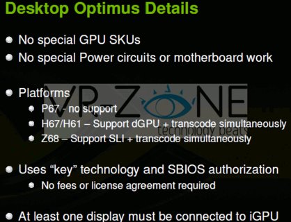 VR-Zone Details About Optimus Technology For Desktop