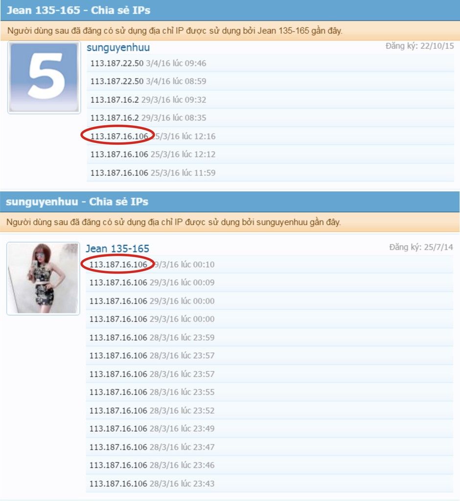 Nhờ MOD xem lại CLONE NICK & BL 175 HỒI SINH