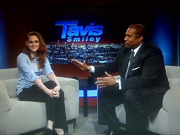 Kristen on the Tavis Smiley Show.