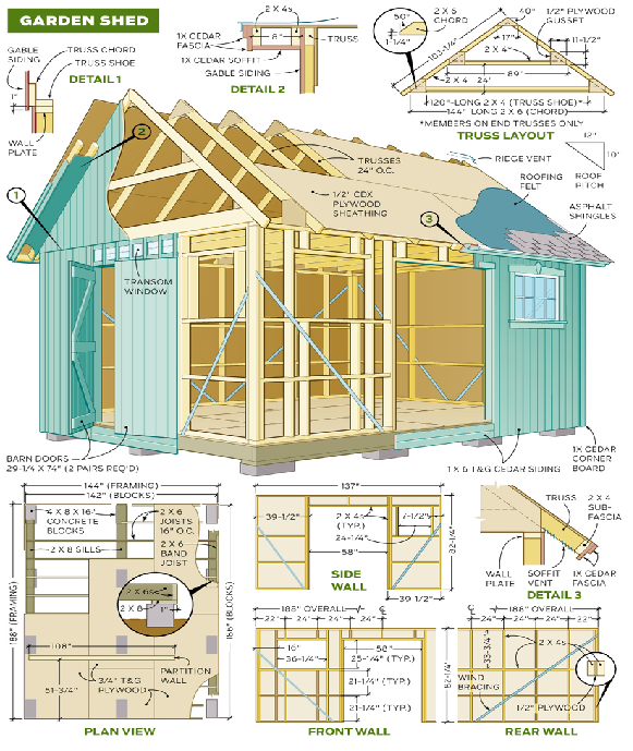 Garden Shed Plans