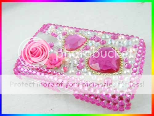 Hard Bling Case Cover for Blackberry 8300 8330 8310 A13  