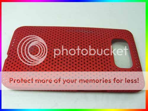 Red Hard Cover Case For HTC LEO HD2 T8585 HD 2 Ⅱ P85  