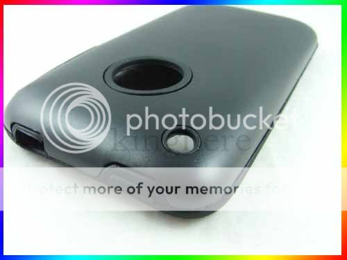 Black Aluminum Case Cover For Apple iphone 3G 3GS W21  