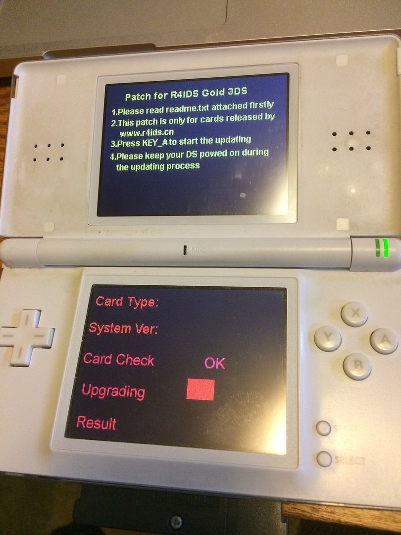 r4 card not working after 3ds update issues