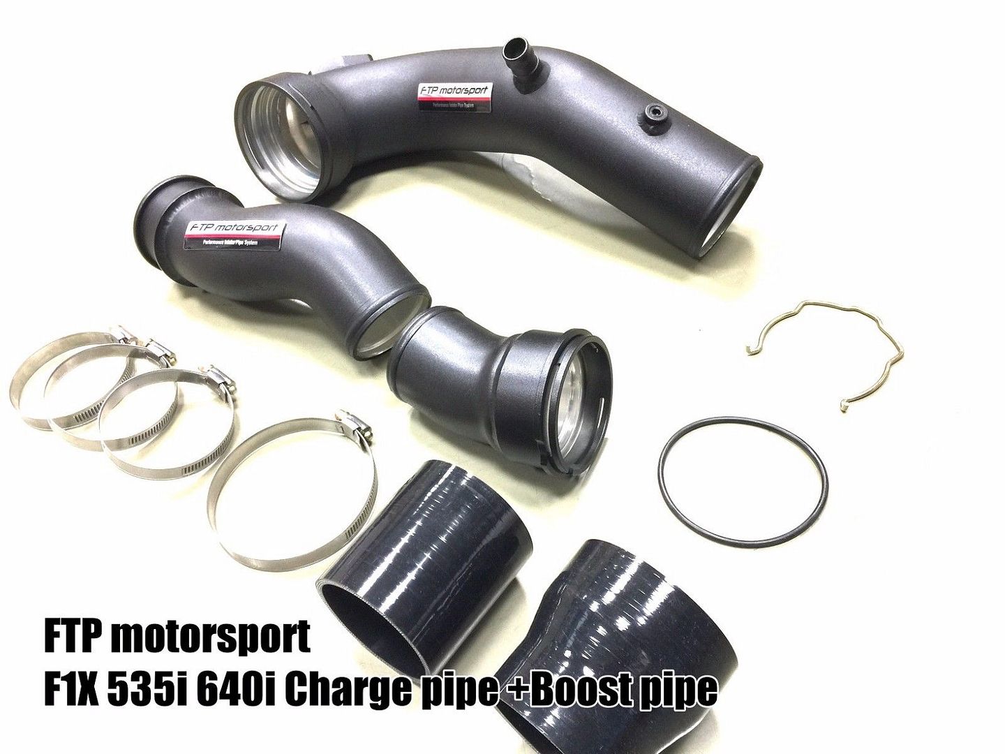 Boost Pipe Cooling Kit SG71342BP For BMW N55 Charge Pipe DHL Sgear SG71342