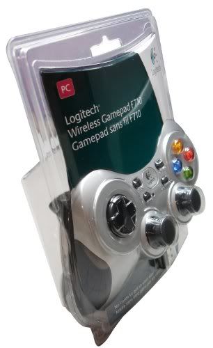 New Logitech F710 Wireless Game Gaming Gamepad for PC  