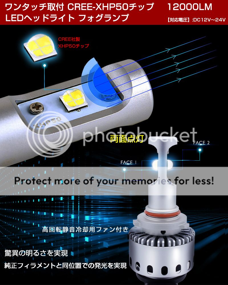 マジェスティ250 4D9◆ワンタッチ取付 CREE-XHP50 12000LM H11 LEDヘッドライト 浅倉商事：4D9 マジェスティ250用 GGタイプマフラー BSタイプ ホワイト