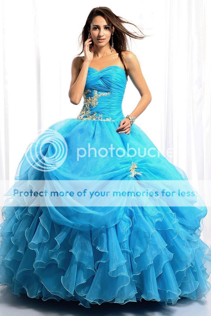 2012 New Quinceanera dress Prom Ball Gowns Evening Dresses SZ4 20 