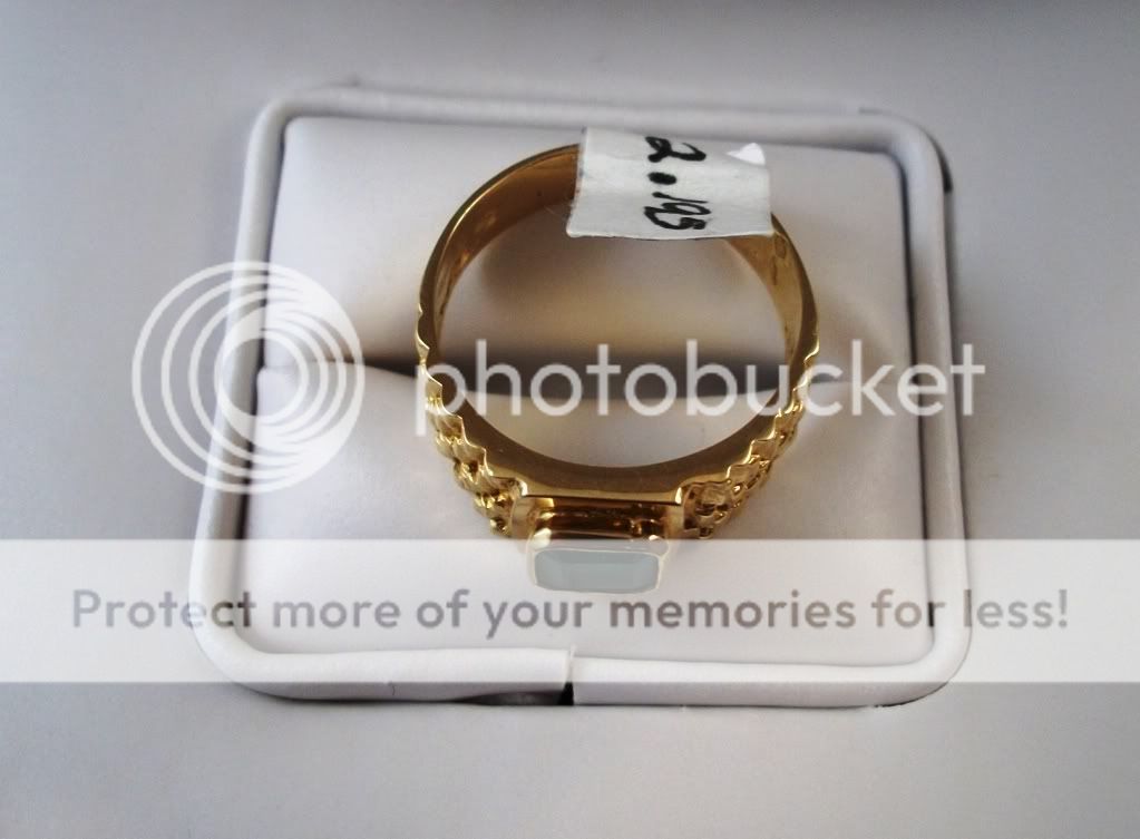Tested 18KT Yellow Gold Ladys Ring Size 10  
