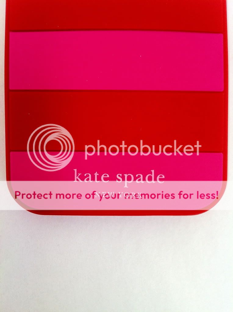 KATE SPADE SILICONE CASE iPhone 4 red/pink  